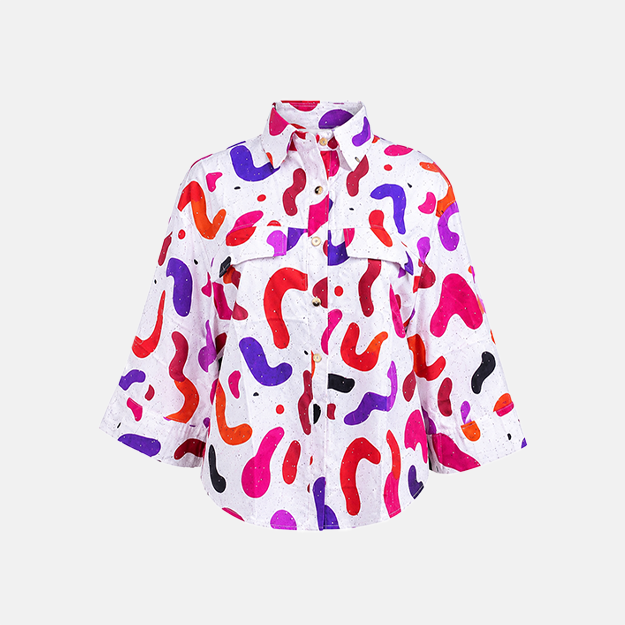 Multicolor Abstract Print