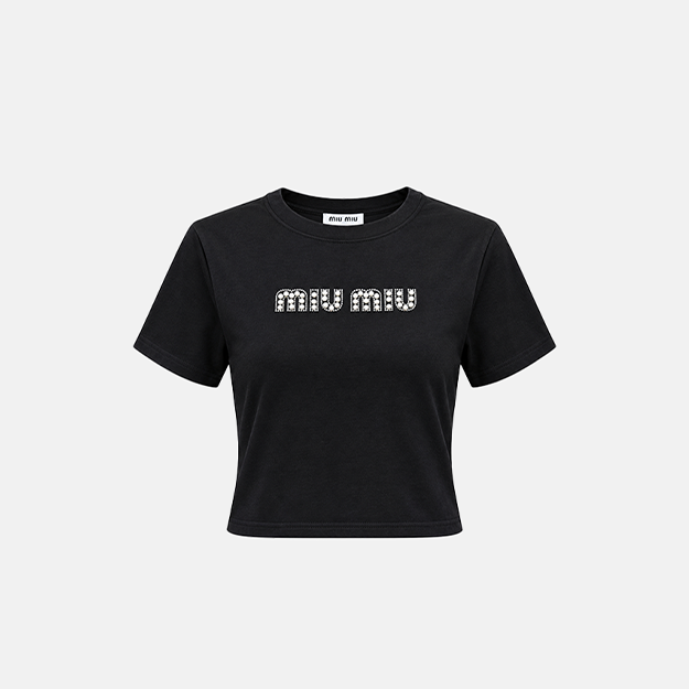 Women's Royal Blue Short Sleeve Crop T Shirt